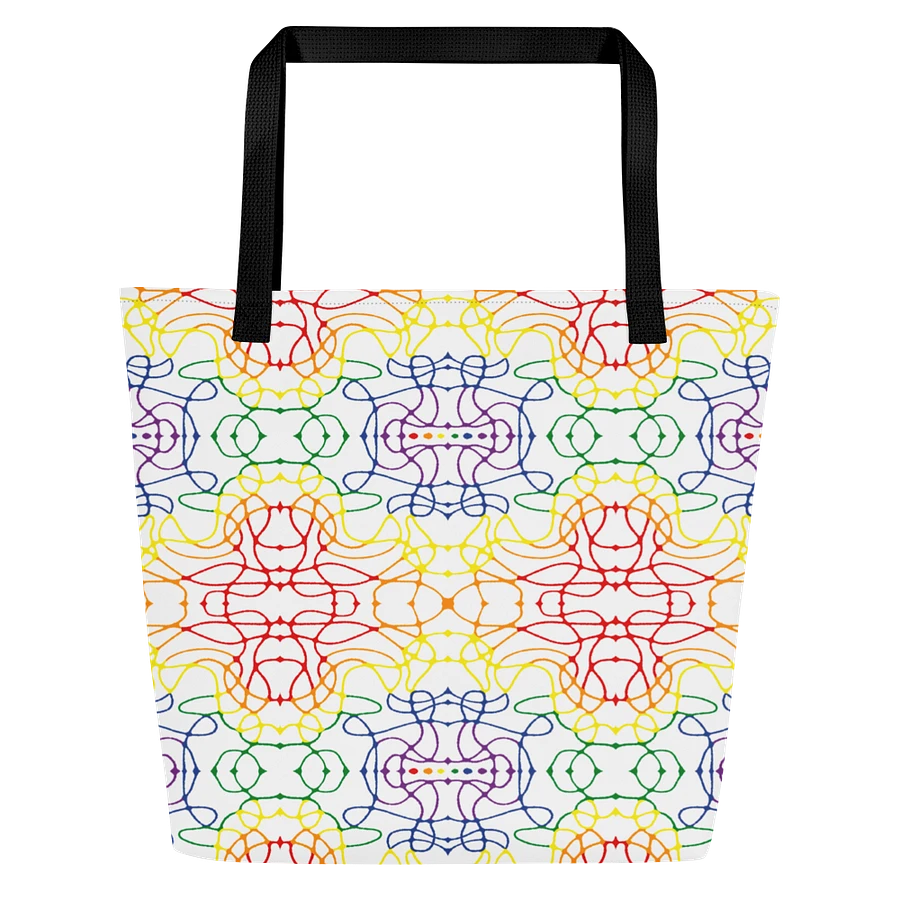 Rainbow Abstract Tote product image (4)