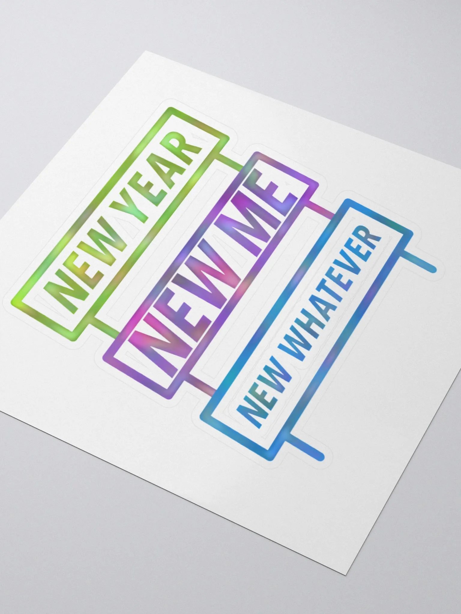 New Year, New Me, New Whatever Stickers product image (8)