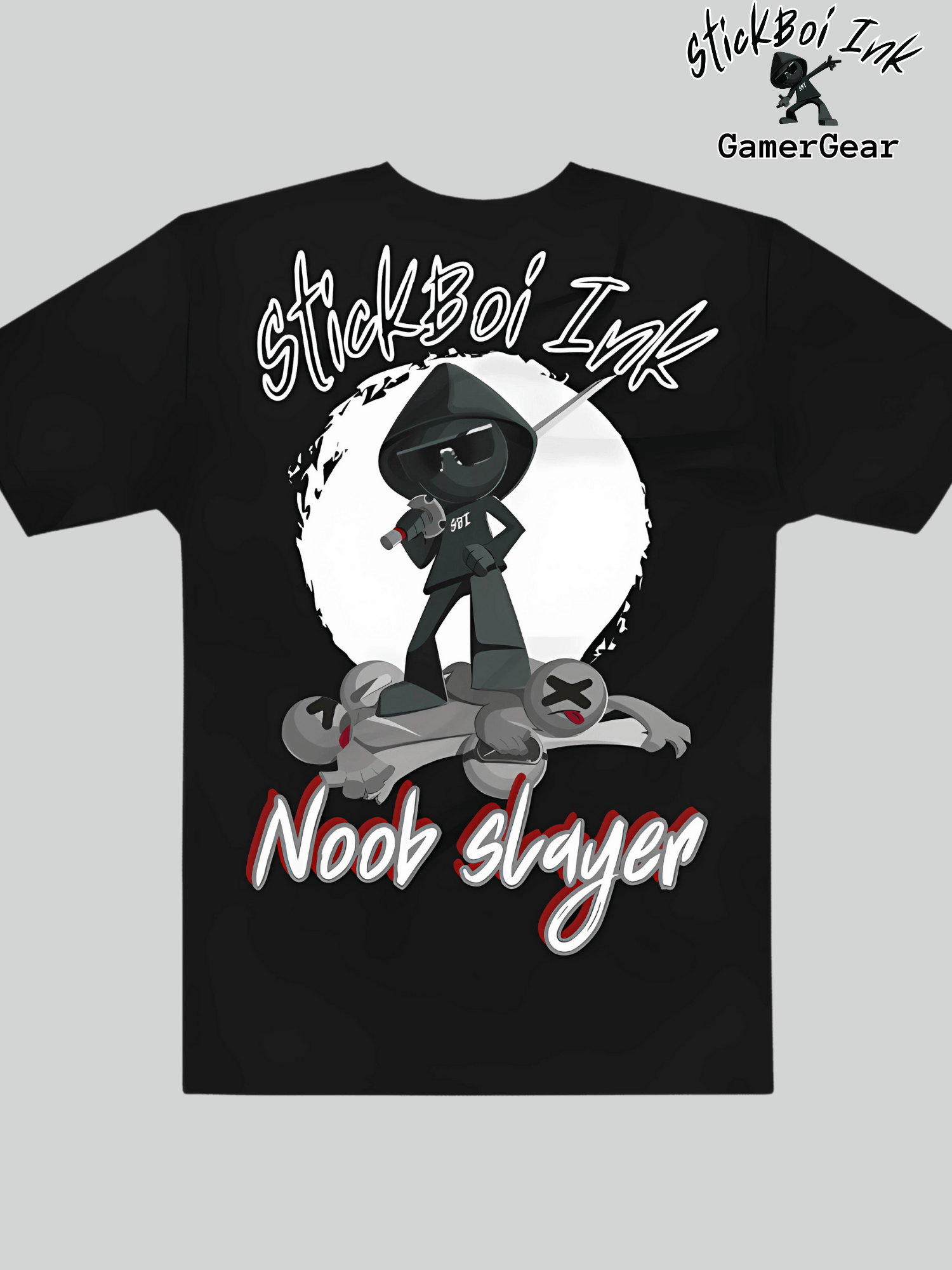 Gamer Shirt - the NOOB Slayer by StickBoi Ink product image (1)