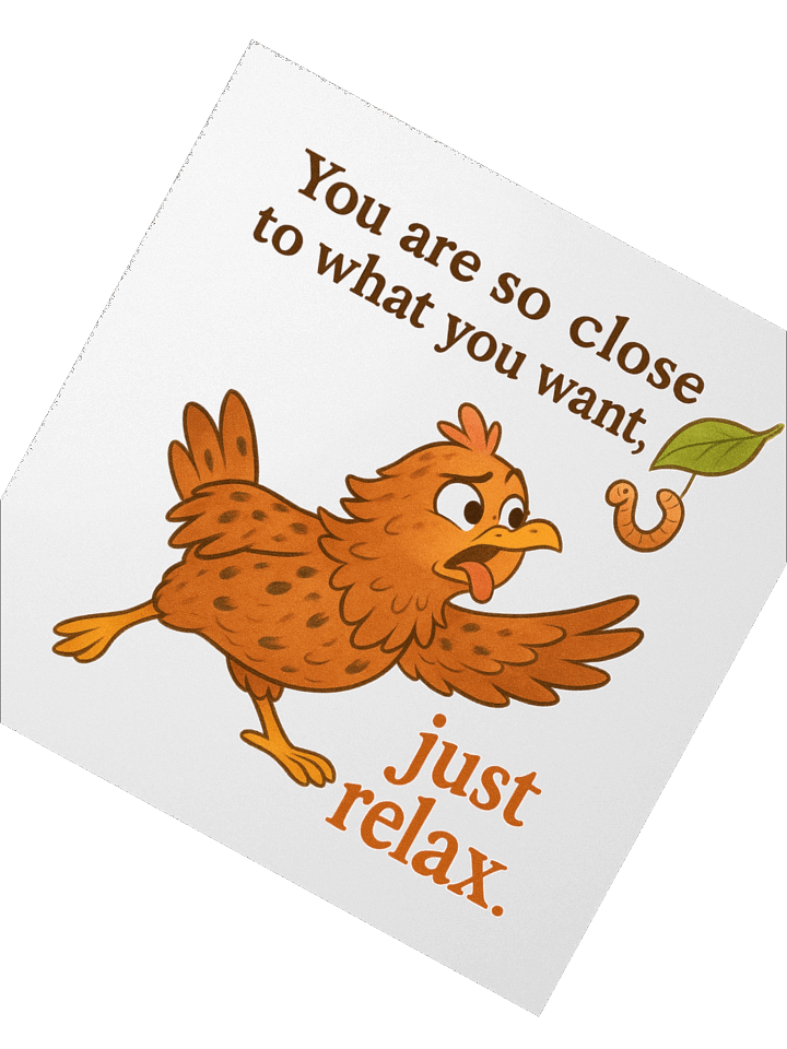 Just Relax Sticker product image (1)