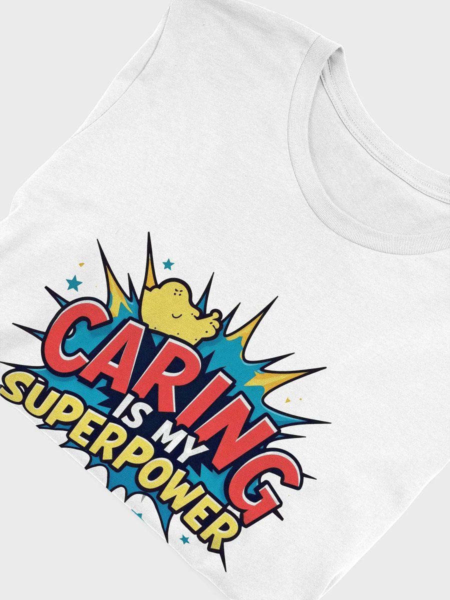 Caring Superpower Burst T-Shirt product image (23)