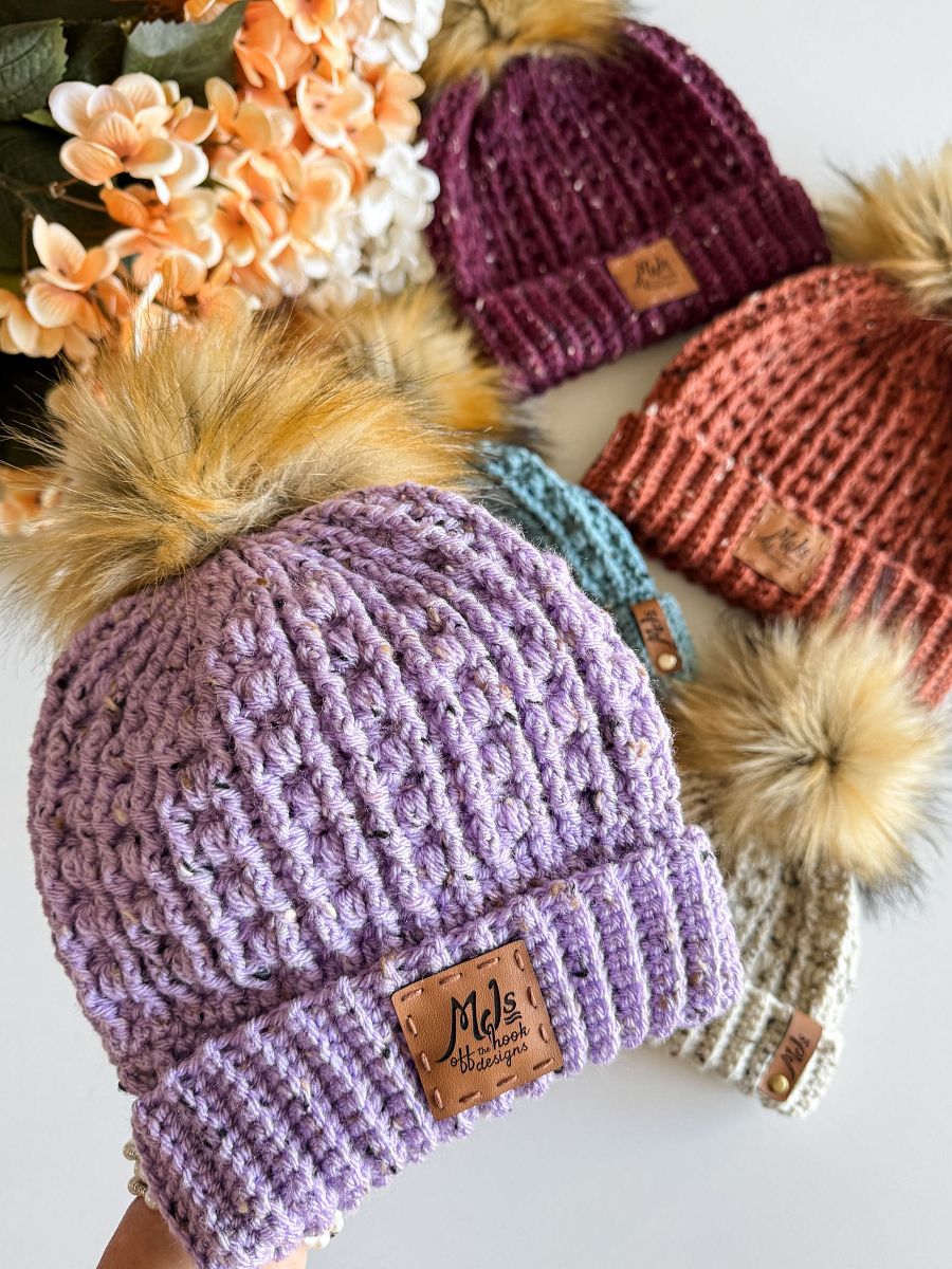 Snuggle Season Beanie Crochet Pattern product image (1)