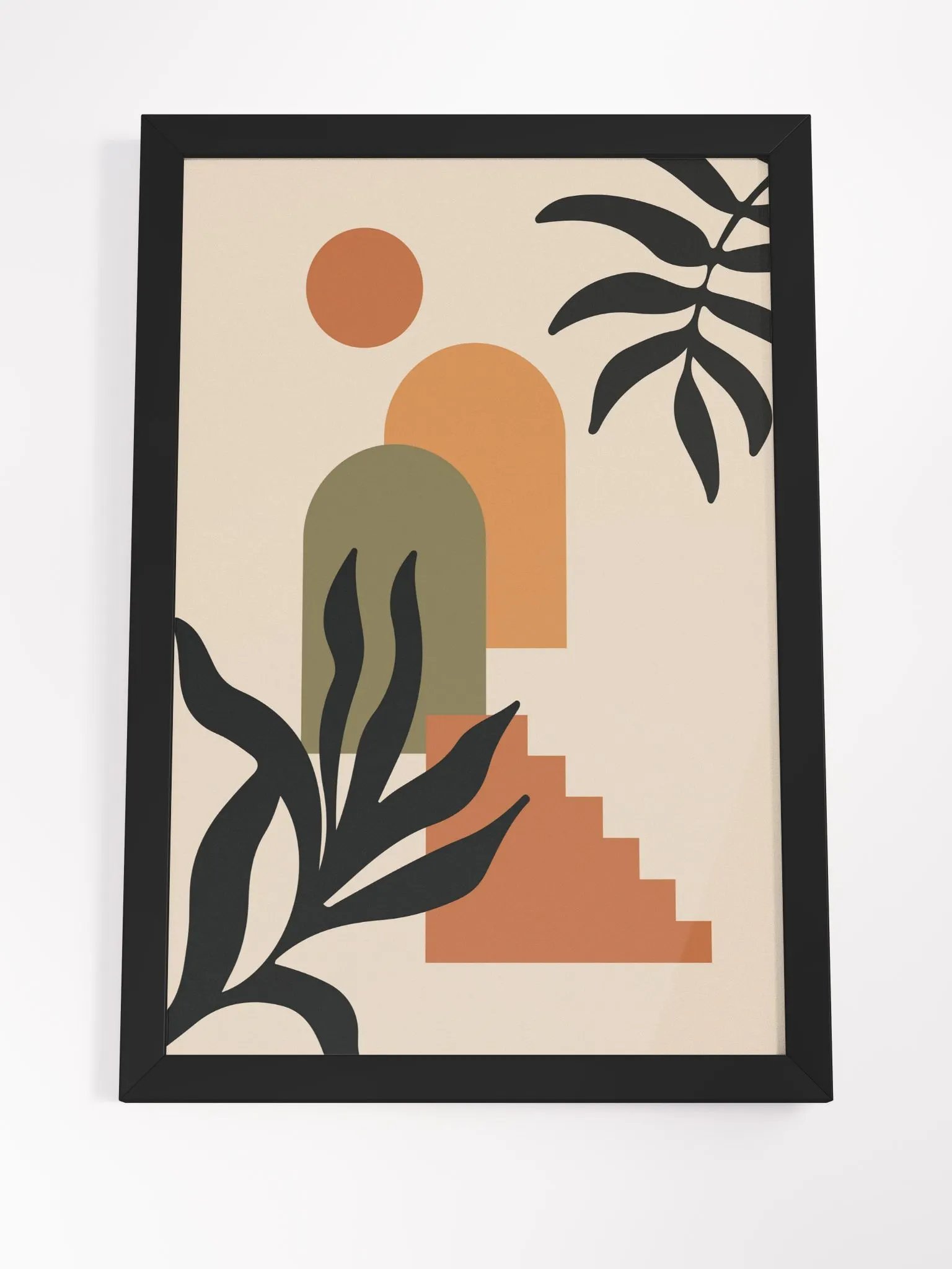Organic Geometry Framed Matte Poster product image (23)