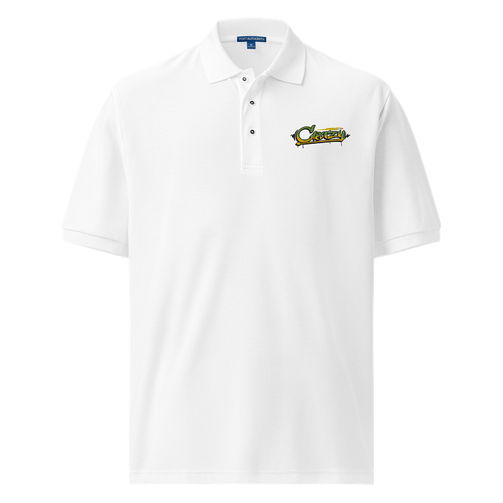 Crazy Stylized Font Polo Shirt product image (1)