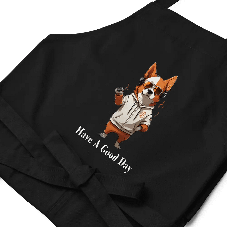 Cool Corgi Chef: Organic Cotton Apron product image (5)