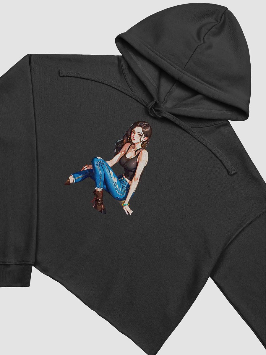 Saintcastle Anime Girl Fleece Crop Hoodie product image (10)