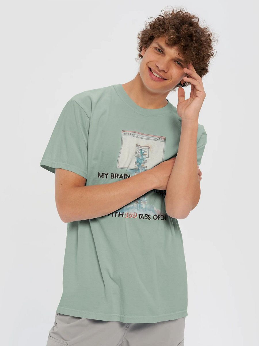 100 tabs open Comfort Colors Garment-Dyed Heavyweight Tee product image (64)