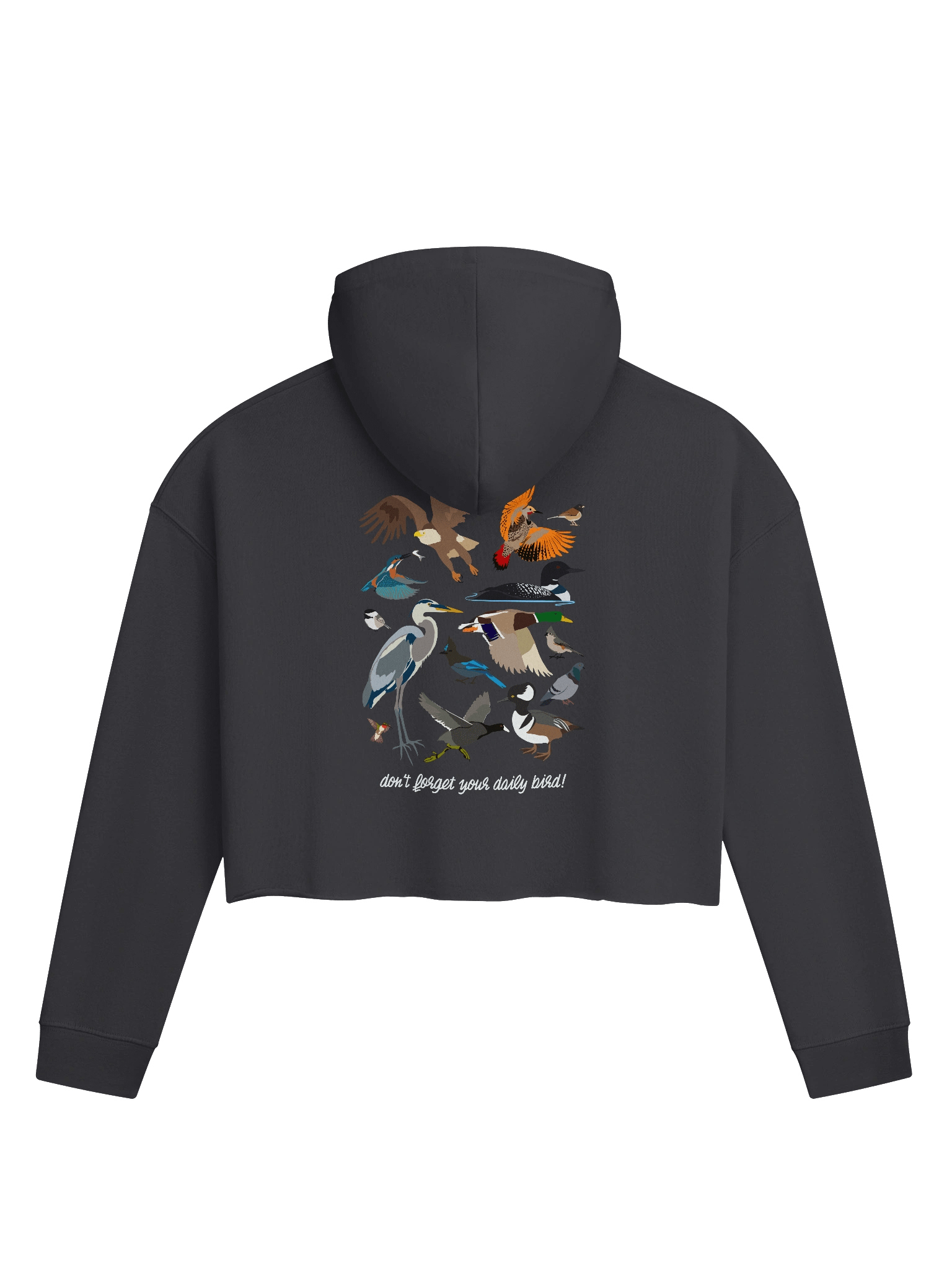 daily bird - crop hoodie product image (2)