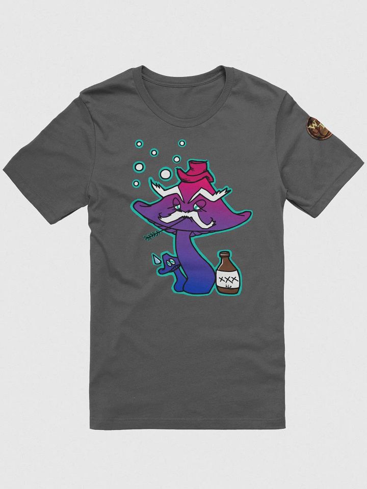 Bi Pride Tipsy Mushroom T-Shirt product image (2)