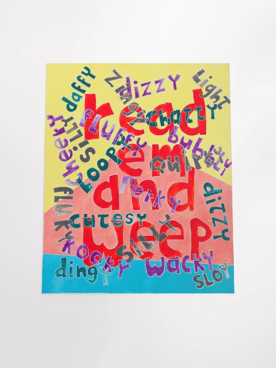 Read Em and Weep Poster product image (5)