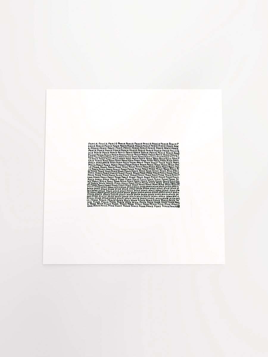 Peace 1 panel card print product image (7)