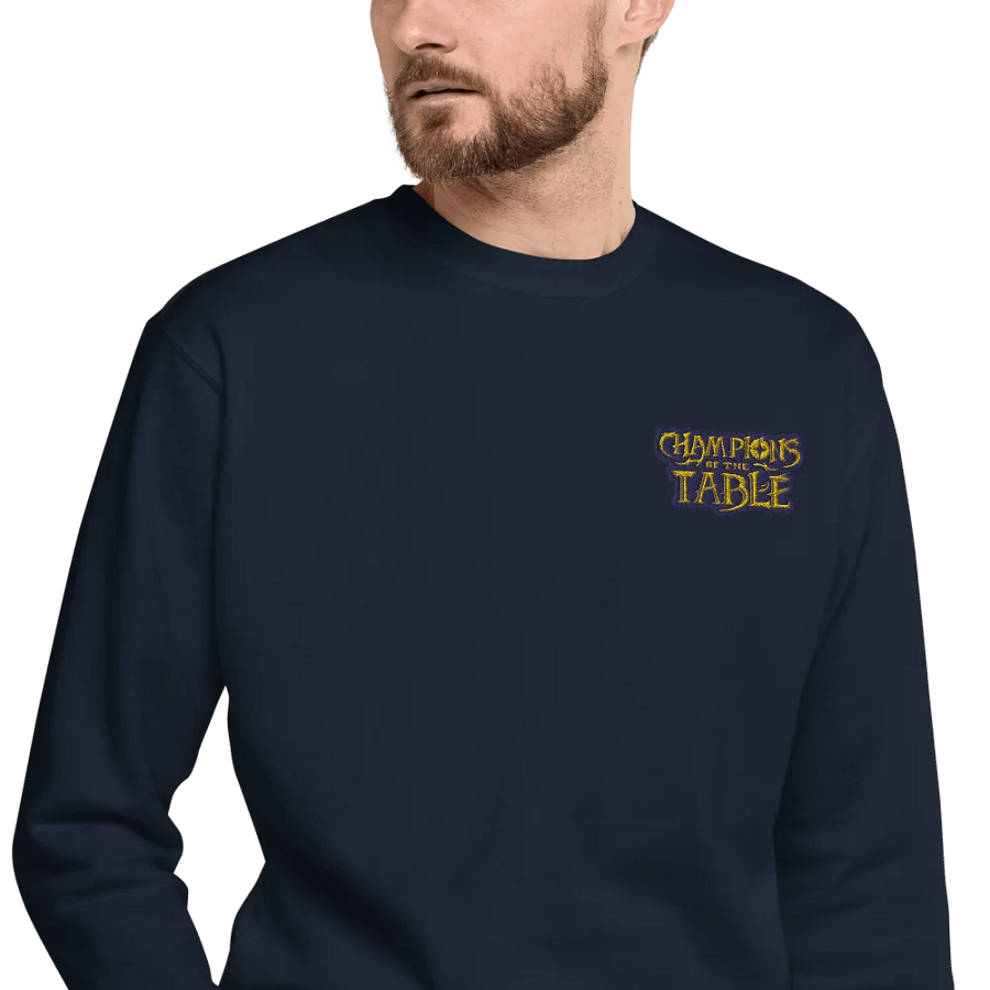 Champions of The Table - Embroidered Corner Logo Sweater product image (2)