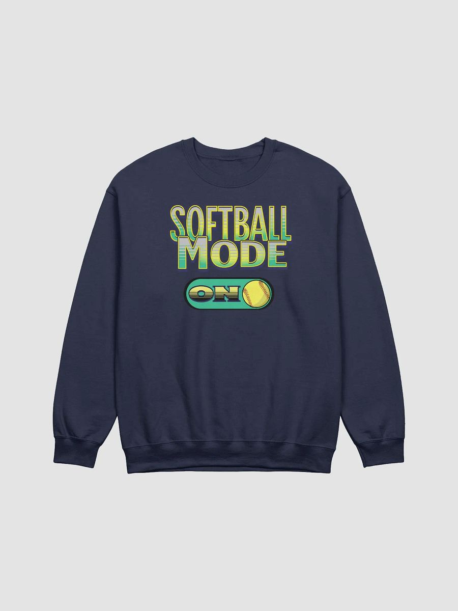 Softball Mode On Activated Crewneck Sweatshirt product image (13)