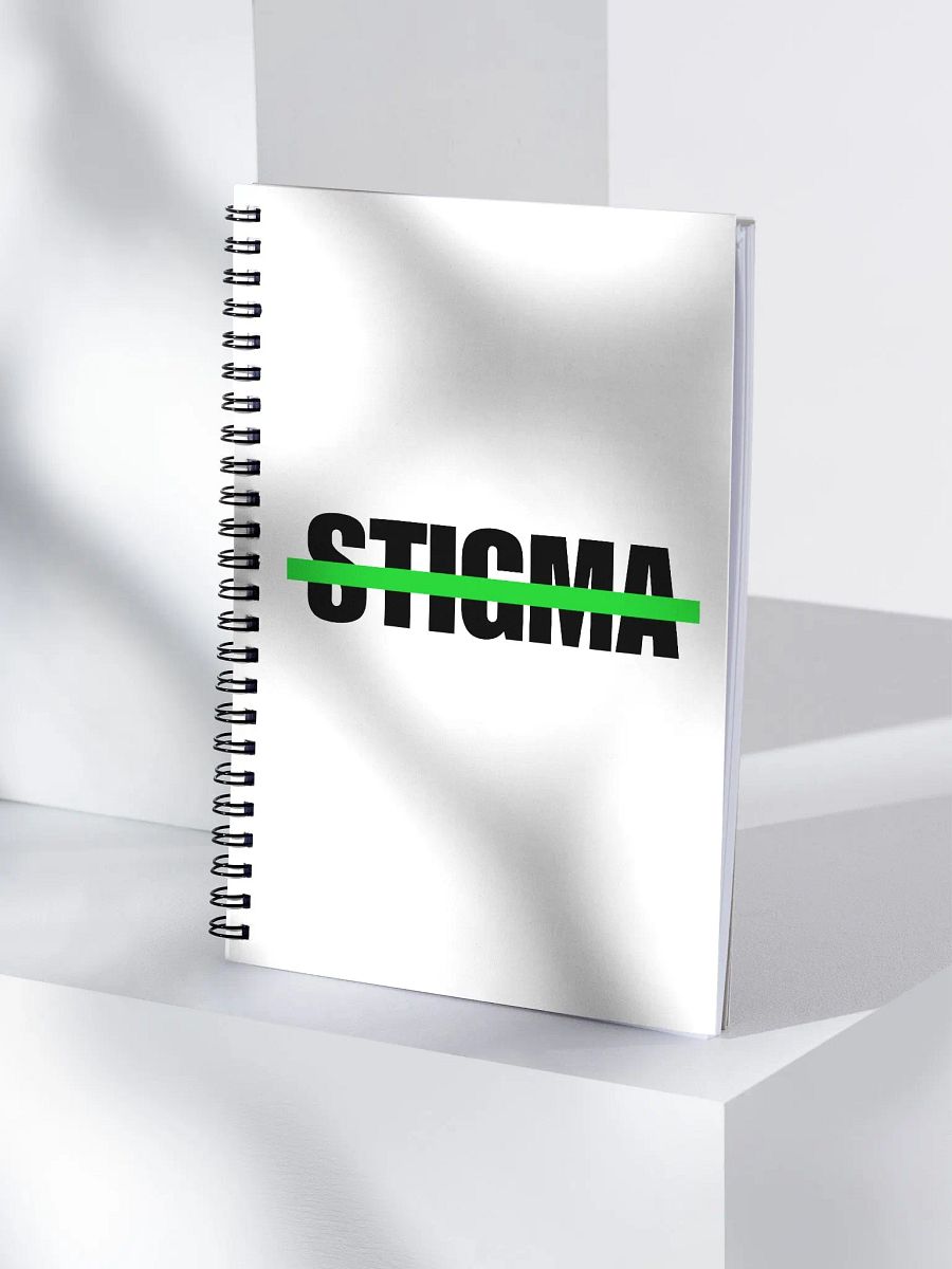 End the Stigma Mental Health Awareness Spiral Notebook product image (4)