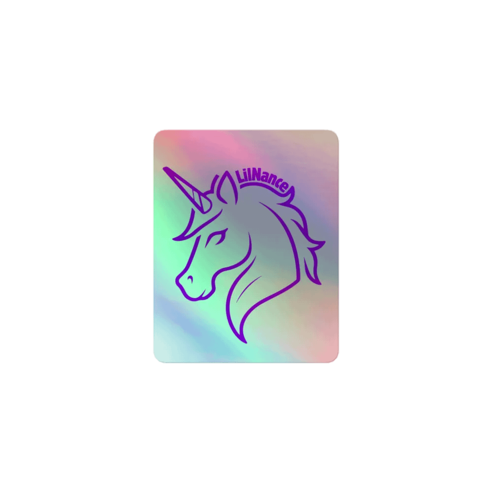 LilNance Purple Unicorn Sticker product image (1)