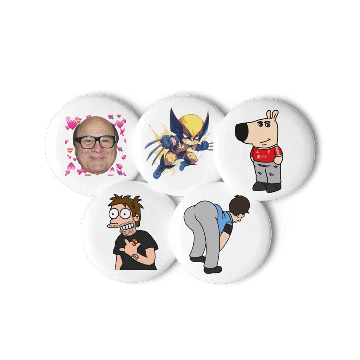 Pin Badges Set 1 product image (1)