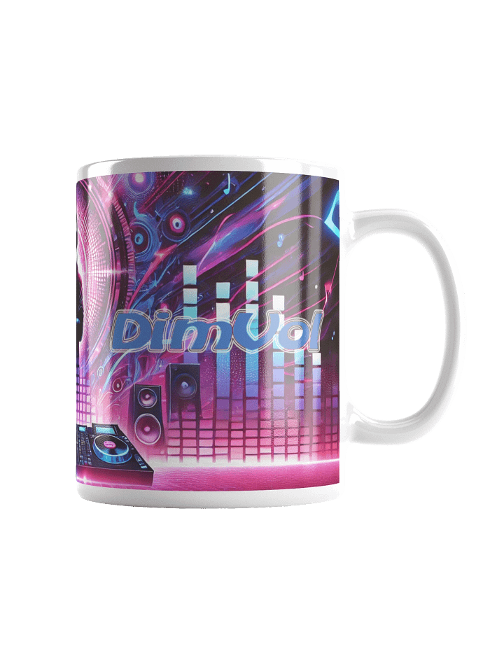 Neon Glossy Mug (DJ DimVol) product image (2)