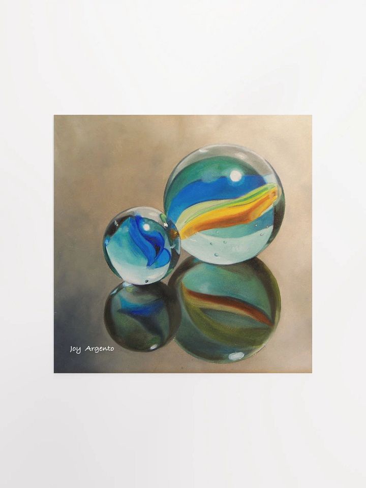 Two Marbles Print product image (1)