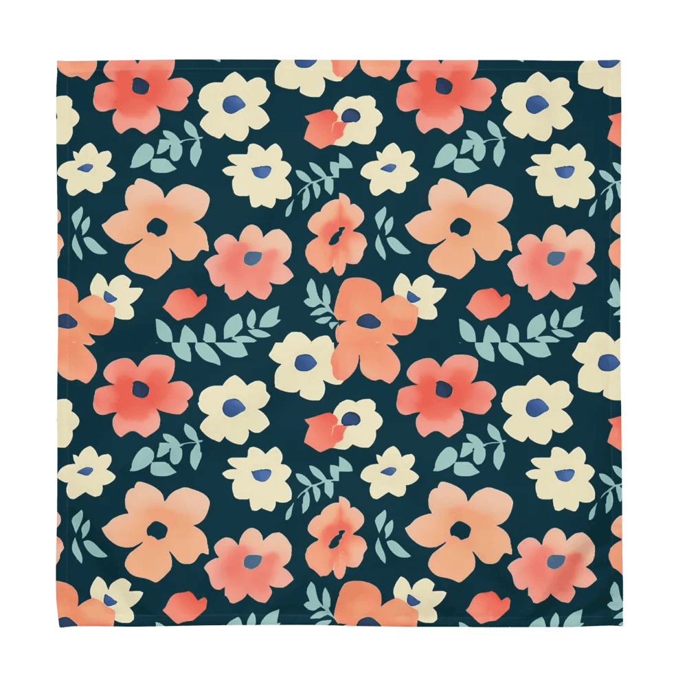 Floral Harmony Cloth Napkin Set (4) product image (1)