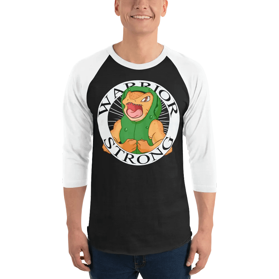 Buff Pickle Warrior Strong Baseball Long Sleeve Shirt product image (3)