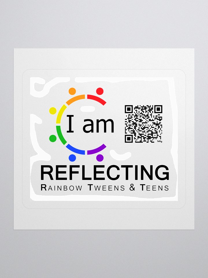 R2T2 sticker with QR code product image (2)