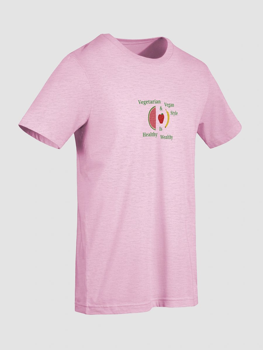 Healthy Wealthy Vegetarian & Vegan Tee product image (9)