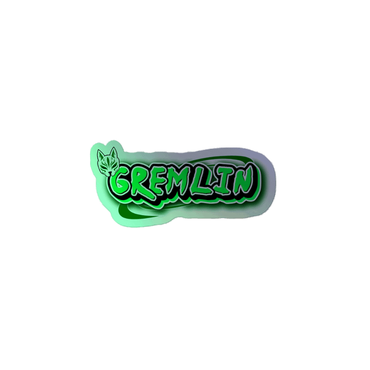 Gremlin Holographic Sticker product image (2)