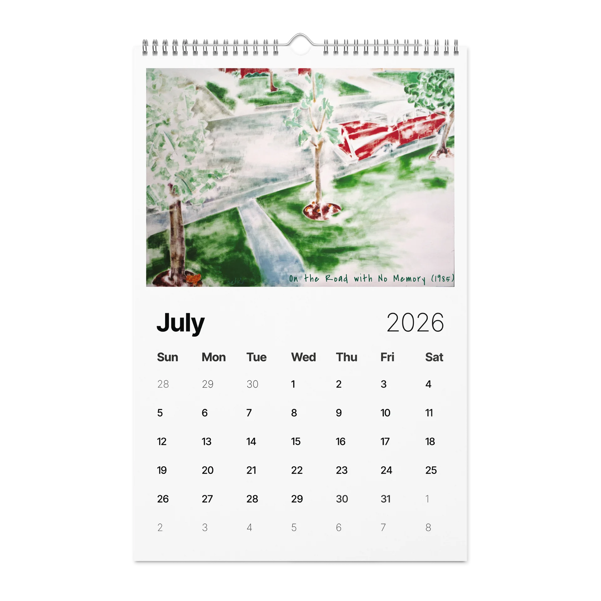 A Year of Nic's Cars - 2026 Wall Calendar (Large Format) product image (11)
