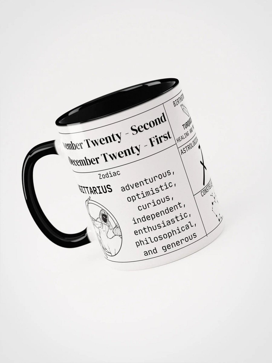 Sagittarius Zodiac Ceramic Mug product image (1)