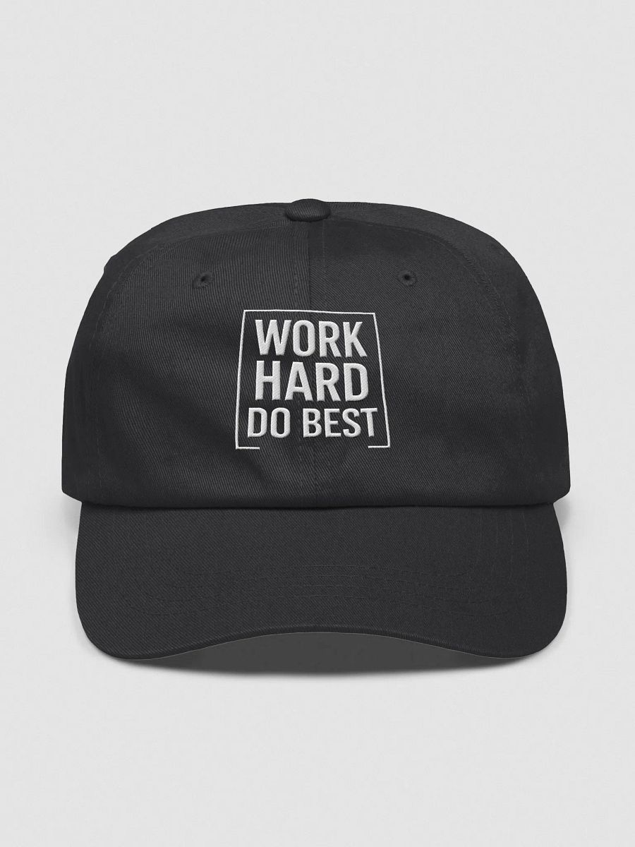 Unlock Your Inner Champion: How Matt Damon’s Quote  Work Hard, Do Best.  Can Transform Your Life — Wear the Hat That Inspires Your Journey product image (1)