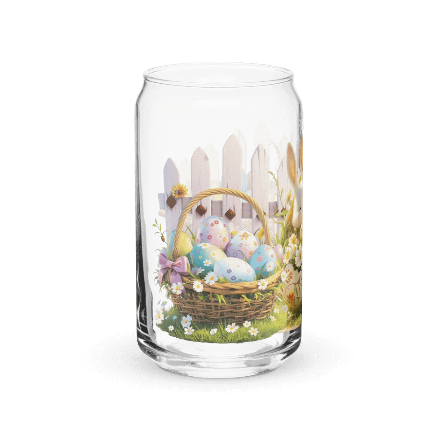 Easter Bunny Can-Shaped Glass product image (8)