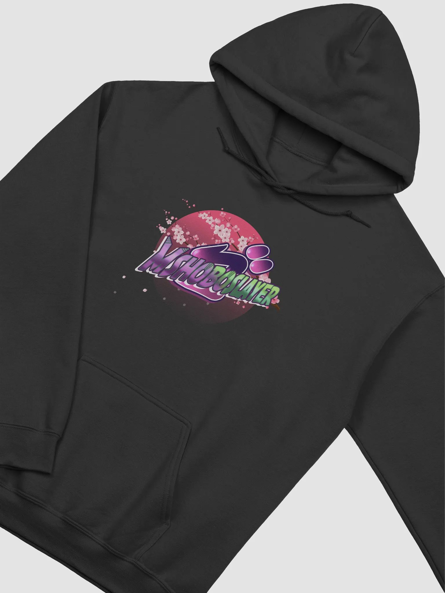 Sakura mshoboslayer Text Hoodie product image (2)