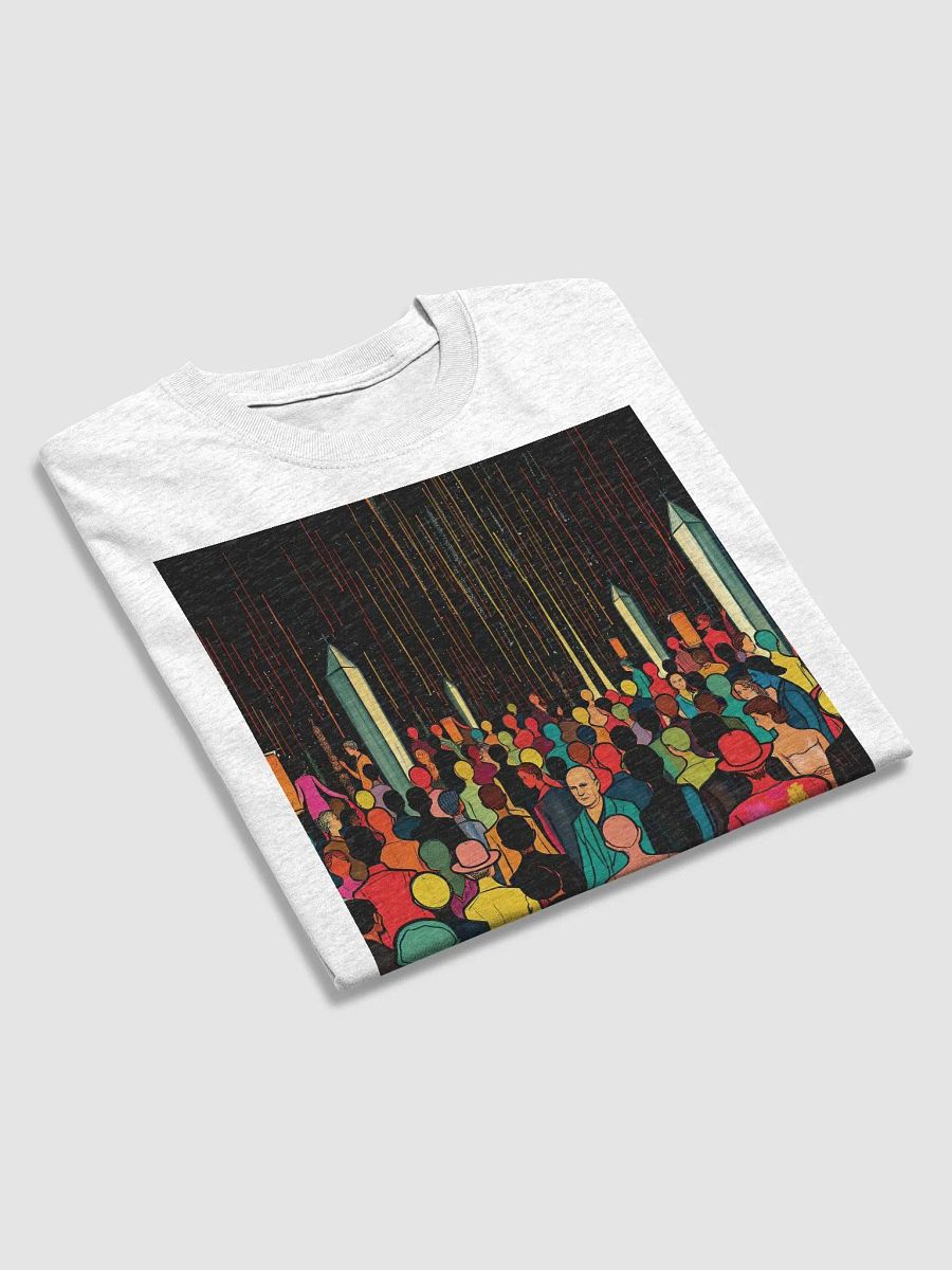 Where are they looking? Relaxed Streetwear Vibe Tee product image (3)