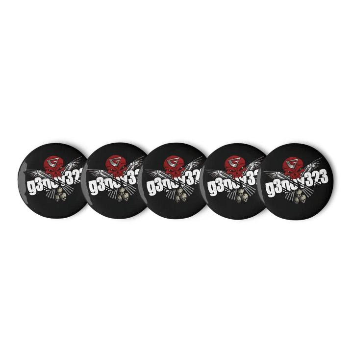 Skull Winged Pin Set product image (2)