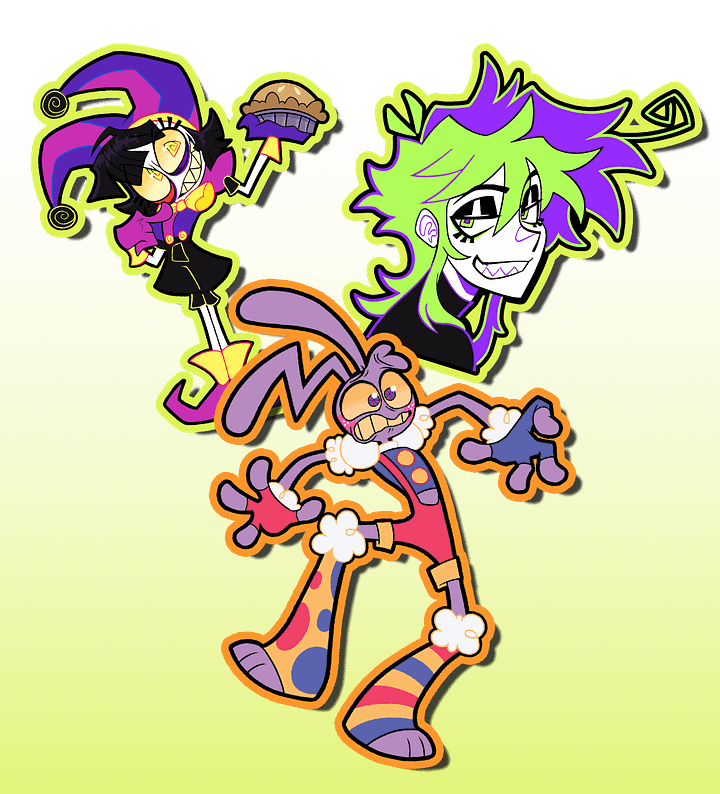Fluorescent Sticker Bundle! product image (1)