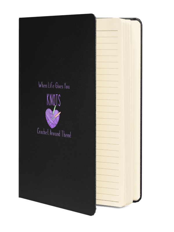 "When Life Gives You Knots" Hardcover Journal product image (7)
