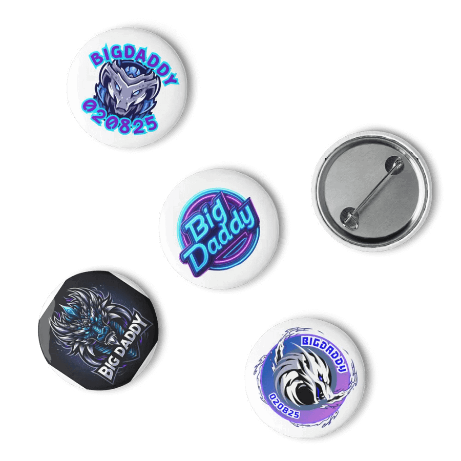 bigdaddy pins (assorted) product image (15)
