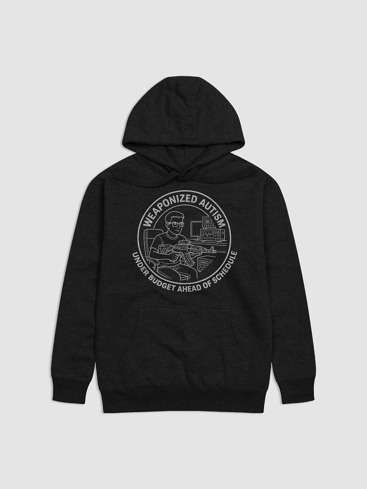 Dark Weaponized Autism Hoodie product image (1)