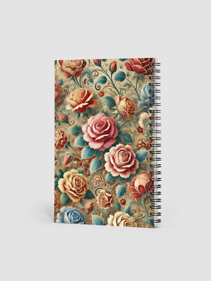 Royal Floral Spiral Notebook product image (2)
