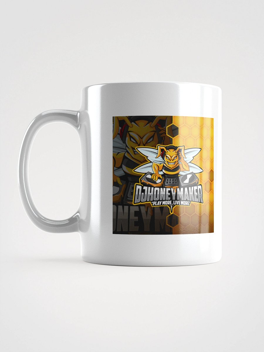 Logo With Texture White Glossy Mug product image (18)