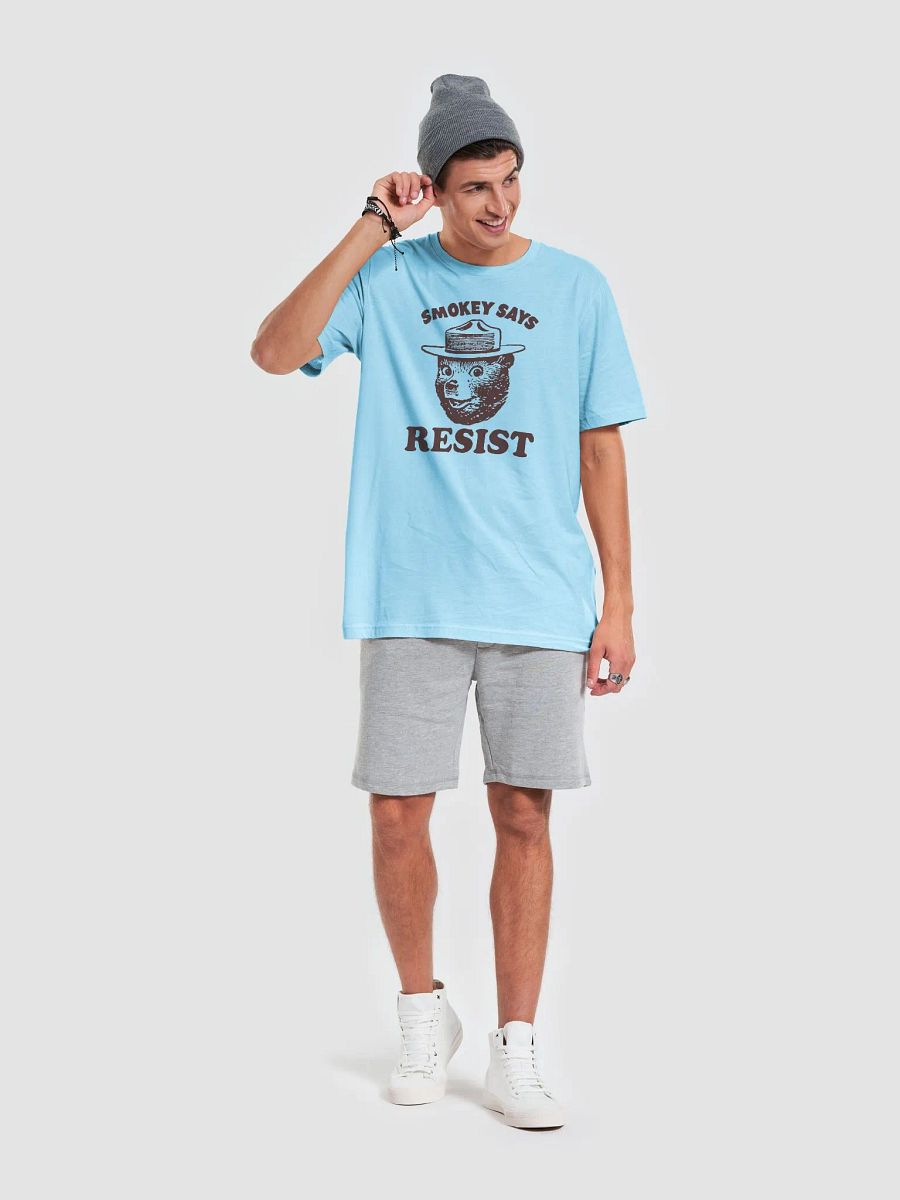 Smokey Says RESIST! Comfort Fitted T-Shirt Alt National Parks Wear Resistance Rangers product image (36)