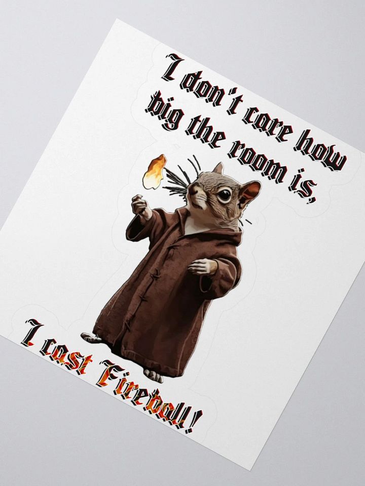 Waffles Fireball Sticker product image (5)