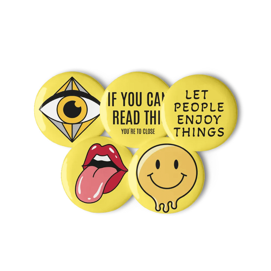 Melting Emotions Pin Button Set product image (11)