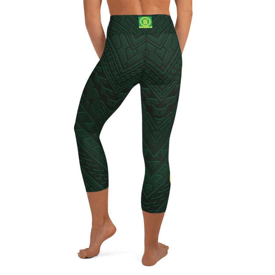 Tatau Korare Tiki Yoga Capri Leggings product image (6)