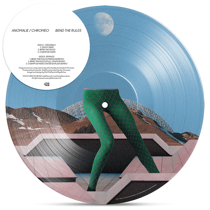 Vinyl Picturedisk of Bend the Rules EP product image (1)