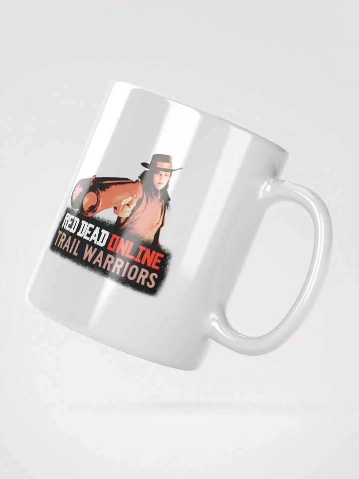 Trail Warriors Red Dead Game Cover Art Lady Gunslinger Mug product image (2)