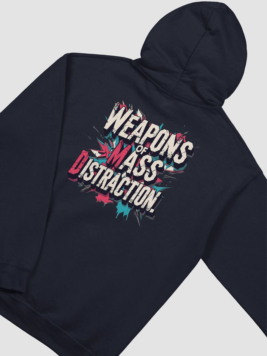 Stupid War - Weapons of Mass Distraction | Double Print Political Anti-War Hoodie product image (4)