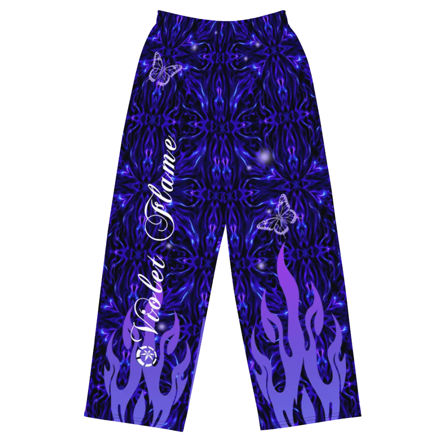 Violet Flame Wide-Leg Pants product image (6)