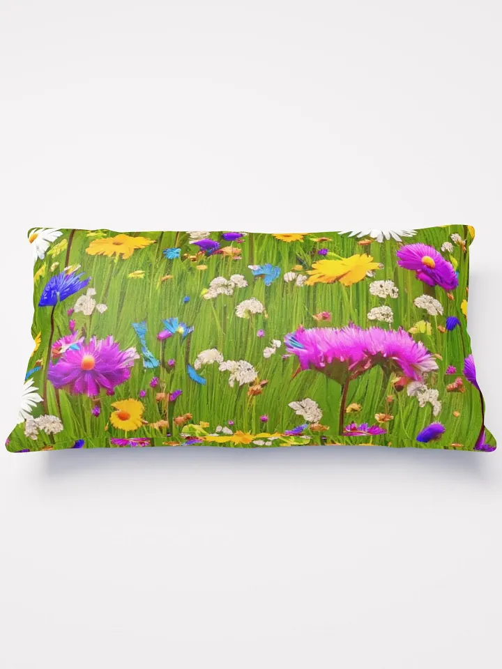 Nature's Embrace: A Bohemian Tapestry Throw Pillow product image (2)