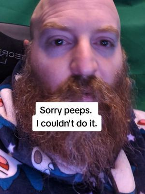 I couldn't do it.